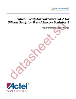 SILICON-SCULPTOR 2 datasheet  
